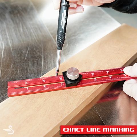 Swan Tool Group RED TAIL Offset Ruler - metric
