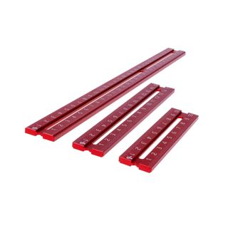 Swan Tool Group RED TAIL Metric Ruler Set