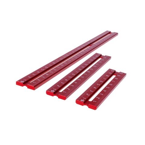 Swan Tool Group RED TAIL Metric Ruler Set