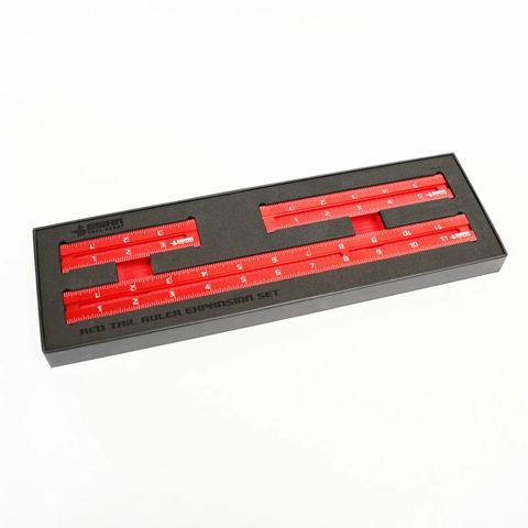 Swan Tool Group RED TAIL Metric Ruler Set