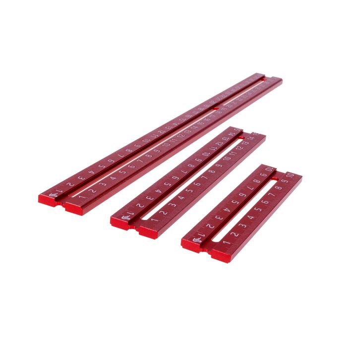 Swan Tool Group RED TAIL Metric Ruler Set