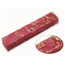 Red Resin Pen Blank - 20 x 20 x 125mm