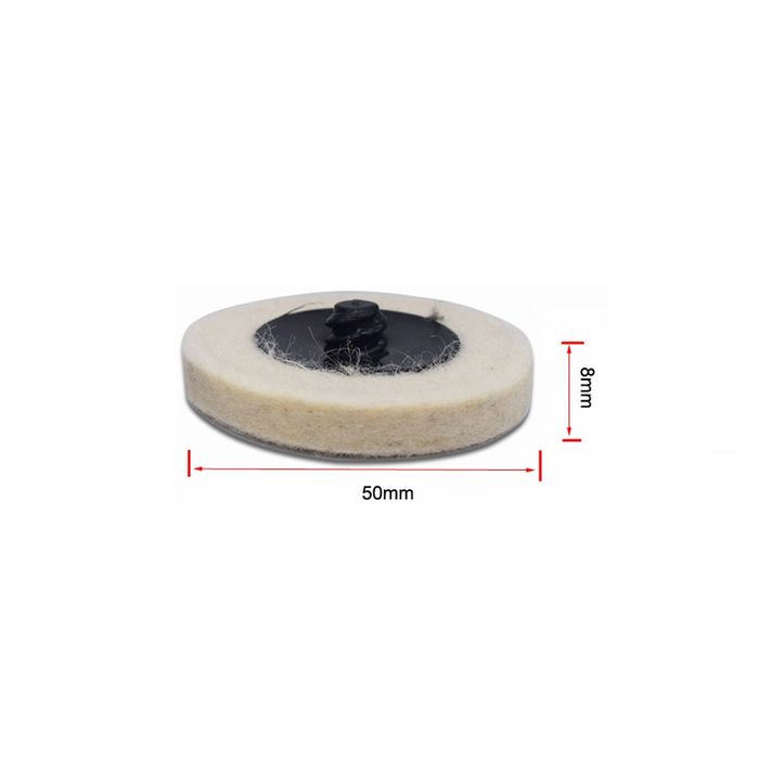50mm Roloc replacement wool pad