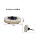 50mm Roloc replacement wool pad