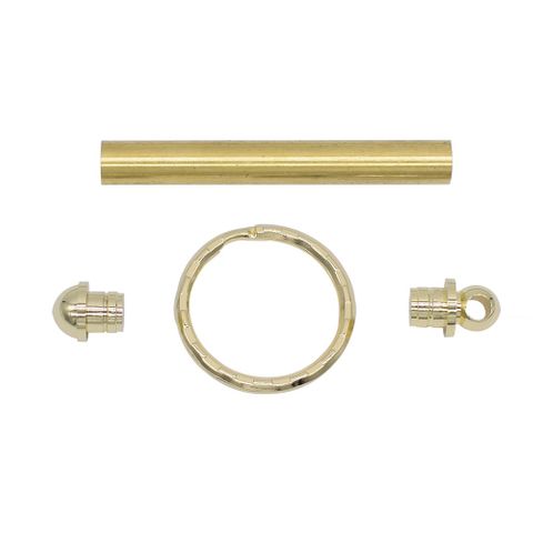 Gold Keyring Parts - pack of 1