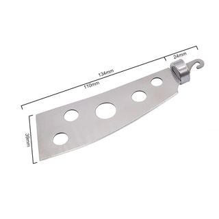 Carbatec Stainless Steel Holey Cheese Knife Kit