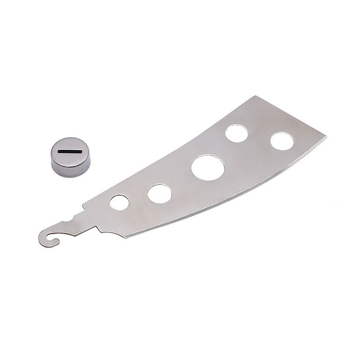 Carbatec Stainless Steel Holey Cheese Knife Kit