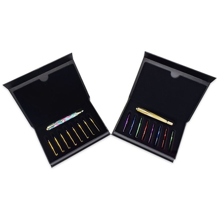 Black Crochet Hook Set Box