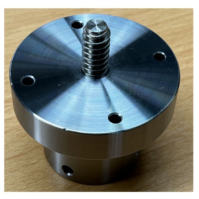 Carbatec Faceplate 75mm - Screw Chuck 1 1/4in x 8tpi