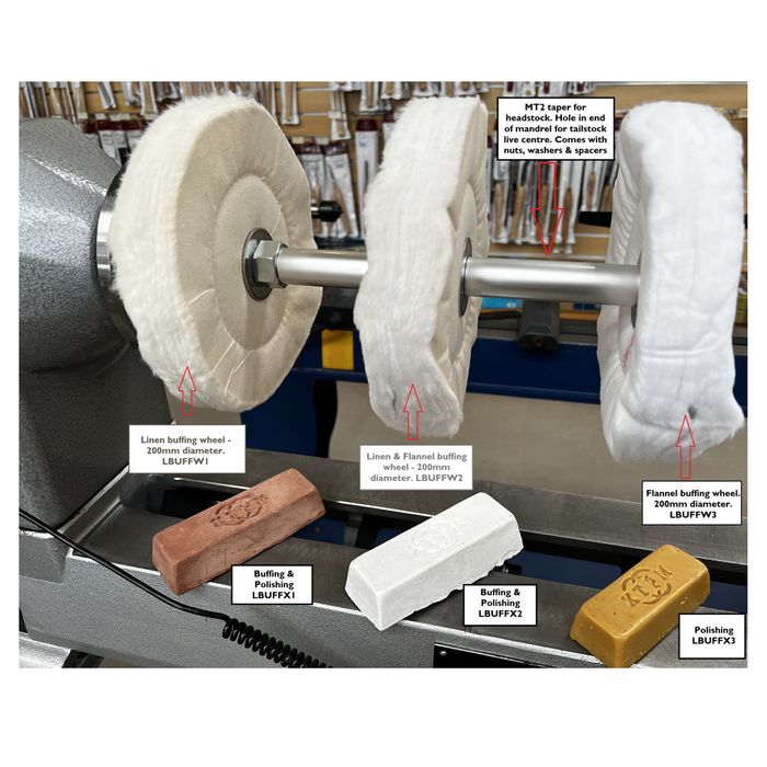 Carbatec 3 Step Buffing System