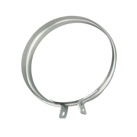 Steel Duct Clamp 150mm for rolled edge pipes