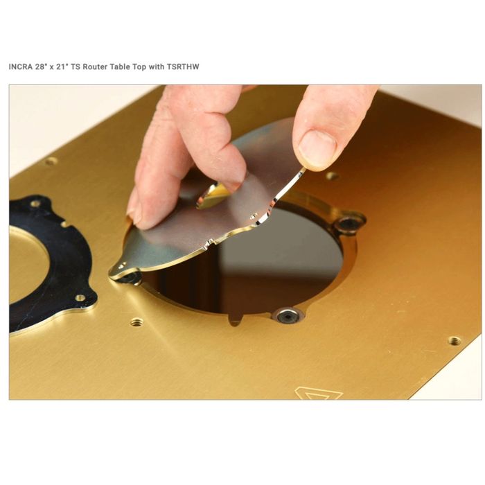 Incra 28" X 32" TS Router table top with mounting plate & hardware
