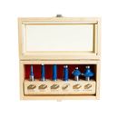 Carbatec 6 piece 1/2 inch shank starter cutter set