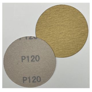 Carbatec 75mm hook and loop Sanding Disc P120 grit x100 pack