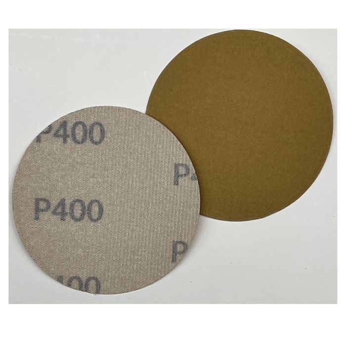 Carbatec 75mm hook and loop Sanding Disc P400 grit x100 pack