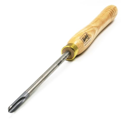 Woodcut Pro-tip 1/2" Bowl Gouge - U Flute, 35&deg; bevel, M2HSS - Handled