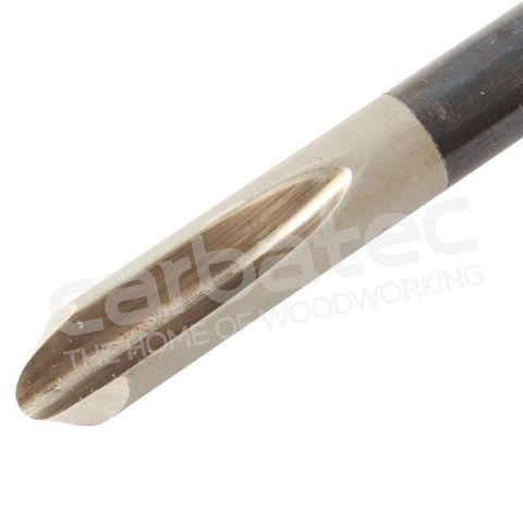 Woodcut Pro-tip 1/2" Bowl Gouge - U Flute, 55&deg; bevel, M2HSS - Handled