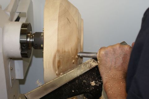 Woodcut Pro-tip 5/8" Bowl Gouge - U Flute, 35&deg; bevel, M2HSS - Handled ***