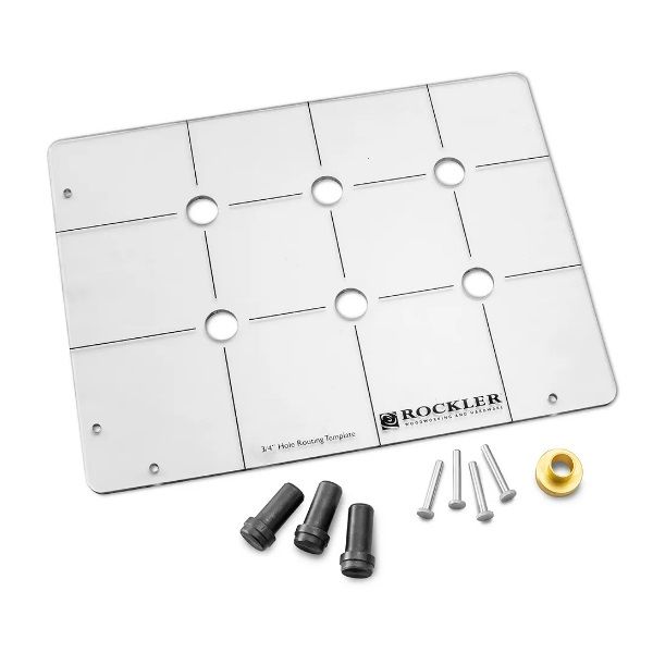 Rockler Dog Hole Routing Template