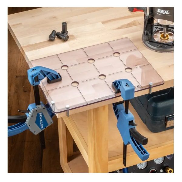 Rockler Dog Hole Routing Template