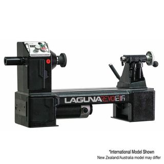 Laguna Revo 12/16 Midi Lathe with Outboard Turning Set, Bed Extension & Stand  *