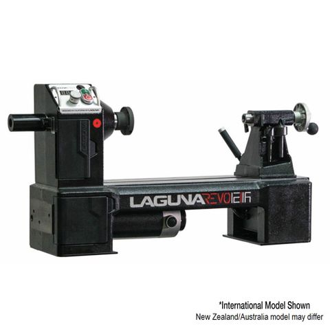 Laguna Revo 12/16 Midi Lathe with Outboard Turning Set, Bed Extension & Stand  *