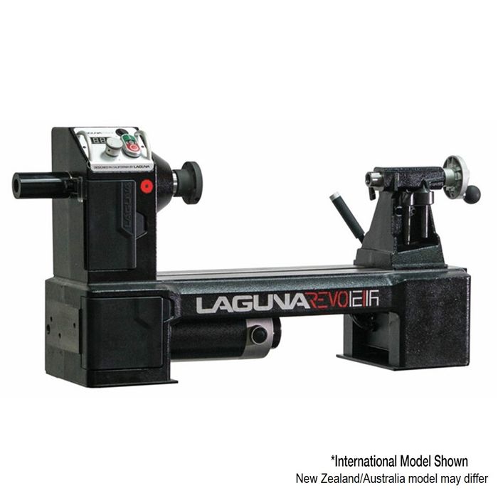 Laguna Revo 12/16 Midi Lathe with Outboard Turning Set, Bed Extension & Stand  *