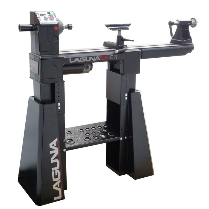 Laguna Revo 12/16 Midi Lathe with Outboard Turning Set, Bed Extension & Stand  *