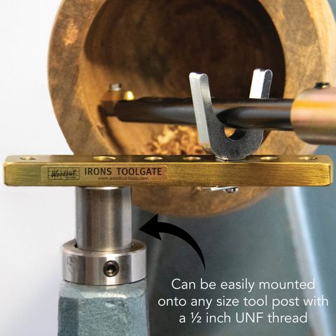 Woodcut Irons Toolgate with 1" x 6" Toolpost