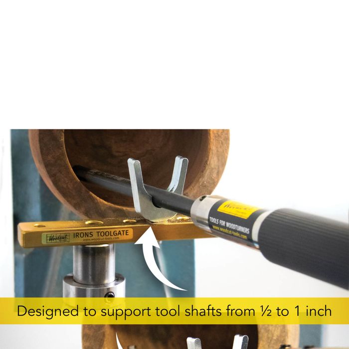 Woodcut Irons Toolgate with 1" x 6" Toolpost