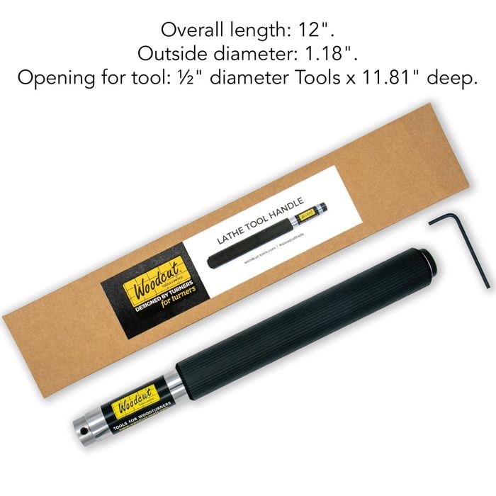Woodcut 1/2" (13mm) interchangeable tool handle