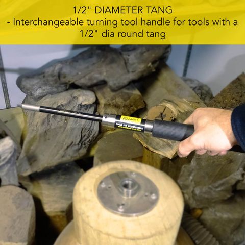 Woodcut 1/2" (13mm) interchangeable tool handle
