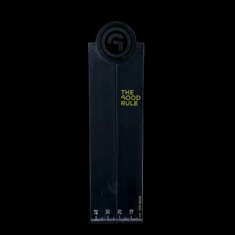 The Good Rule 600mm Black Folding Rule