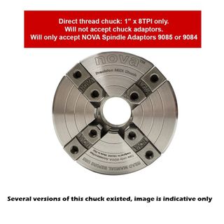 Nova Midi Chuck 1in 8TPI RH