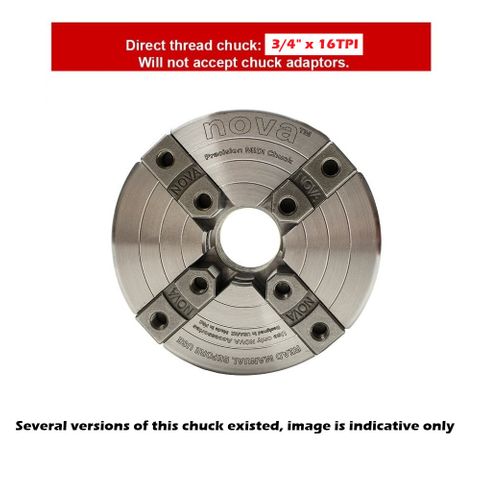 Nova Midi Chuck 3/4" 16TPI RH