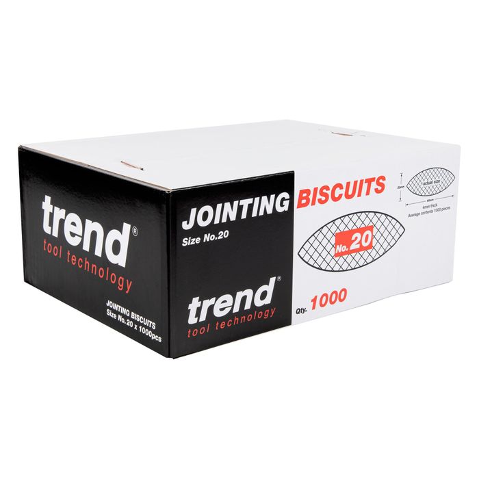 Trend No 20 Size Jointing Biscuits - 1000 pack