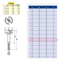 Fisch 35mm Wave Cutter Forstner Bit ##