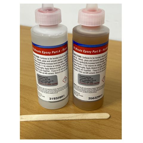 Stickfast Epoxy Kit - 20 minute clear 9oz (270mL) ***