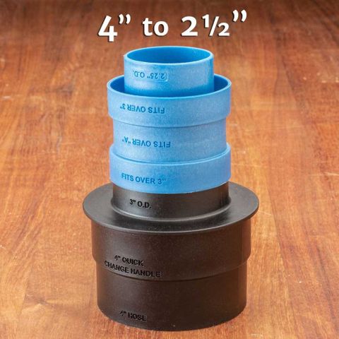 Rockler Dust Right Stacking Dust Port Adapter Set