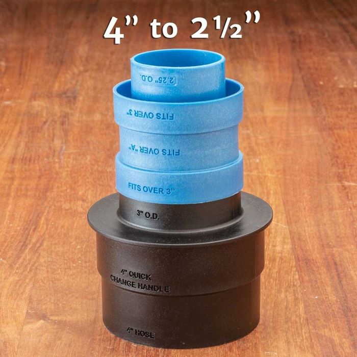 Rockler Dust Right Stacking Dust Port Adapter Set