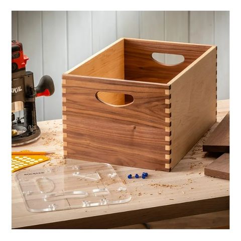 Rockler Cutting Board Handle Routing Template ##