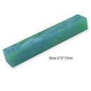 Pearl Glow Resin Pen Blank - 20 x 20 x 130mm - green