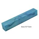 Pearl Resin Pen Blank - 20 x 20 x 130mm - blue-green