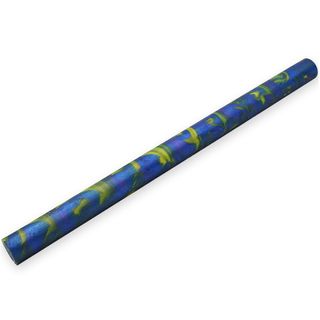 Resin Pen Rod - 18mm diameter, 300mm length. Purple, blue & yellow colours