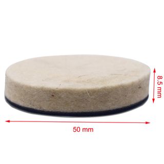 Wool Fabric Polishing Buffer Pad - 50mm