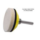 Wool Fabric Polishing Buffer Pad - 50mm