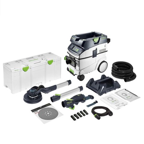 Festool LHS 2 225 Long-reach Planex Sander & CTM36 EI AC Bluetooth