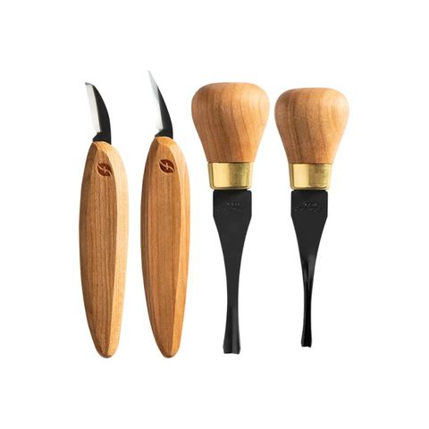 Flexcut Premium 4 Piece Beginner Palm & Knife Set