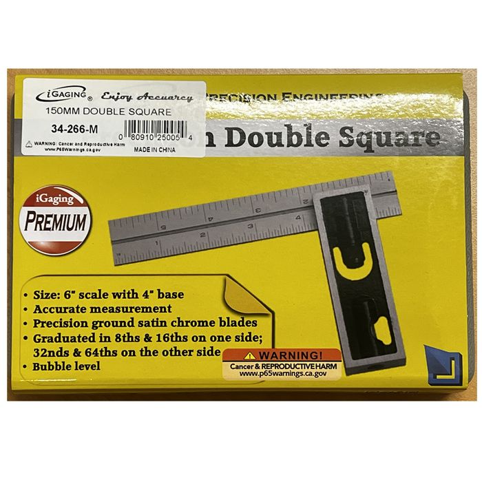 Igaging 150mm Adjustable Square