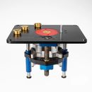 Solid Brass Router Plate Insert Set - 9 Pce